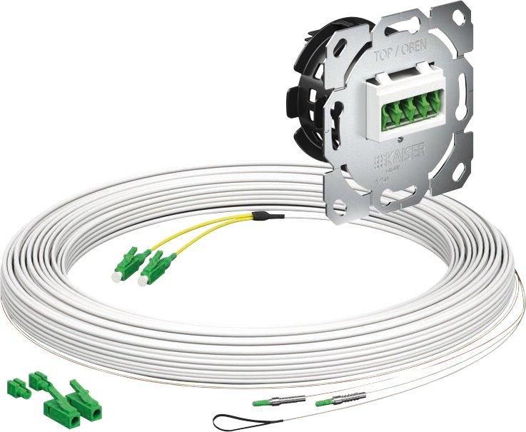 Teiln.Anschl. Gf-TA E3S Connect 2xF LC/APC DX L=20m HÜP UP