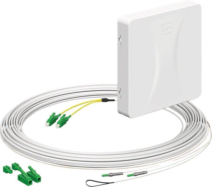 Teiln.Anschl. Gf-TA E3S Connect 2xF LC/APC DX L=10m HÜP AP