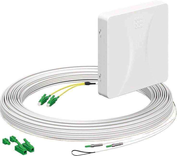 Teiln.Anschl. Gf-TA E3S Connect 2xF LC/APC DX L=20m HÜP AP
