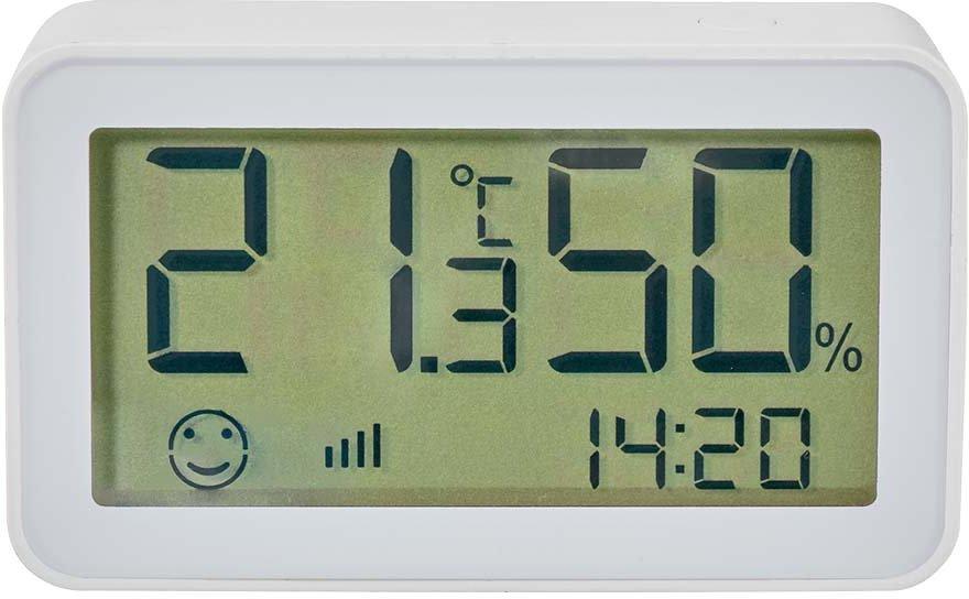 Klimasensor ZigBee 3.0 Batteriebetrieben 17x75x45 mm weiß