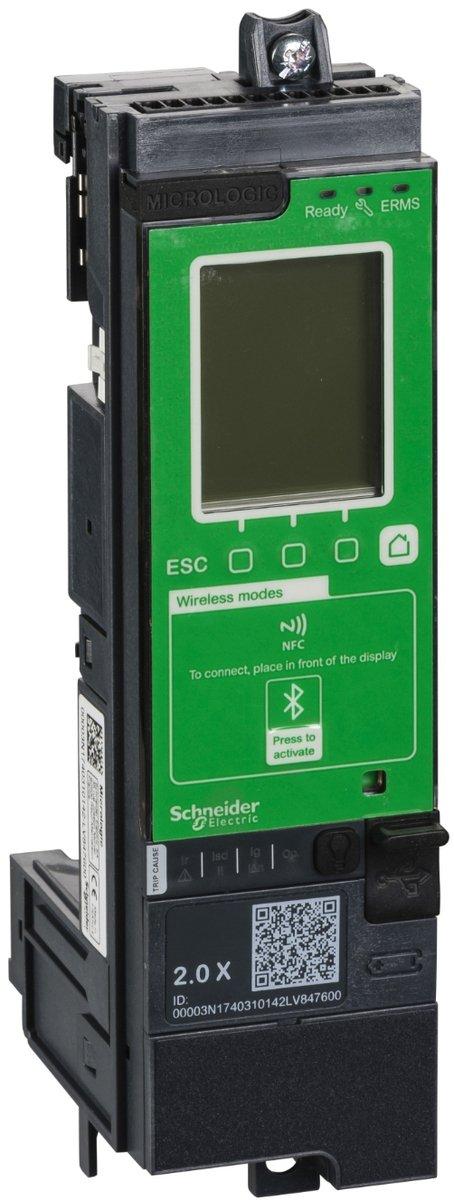 Steuer- und Auslösegerät Micrologic 2.0 X für MasterPact MTZ Festeinbau
