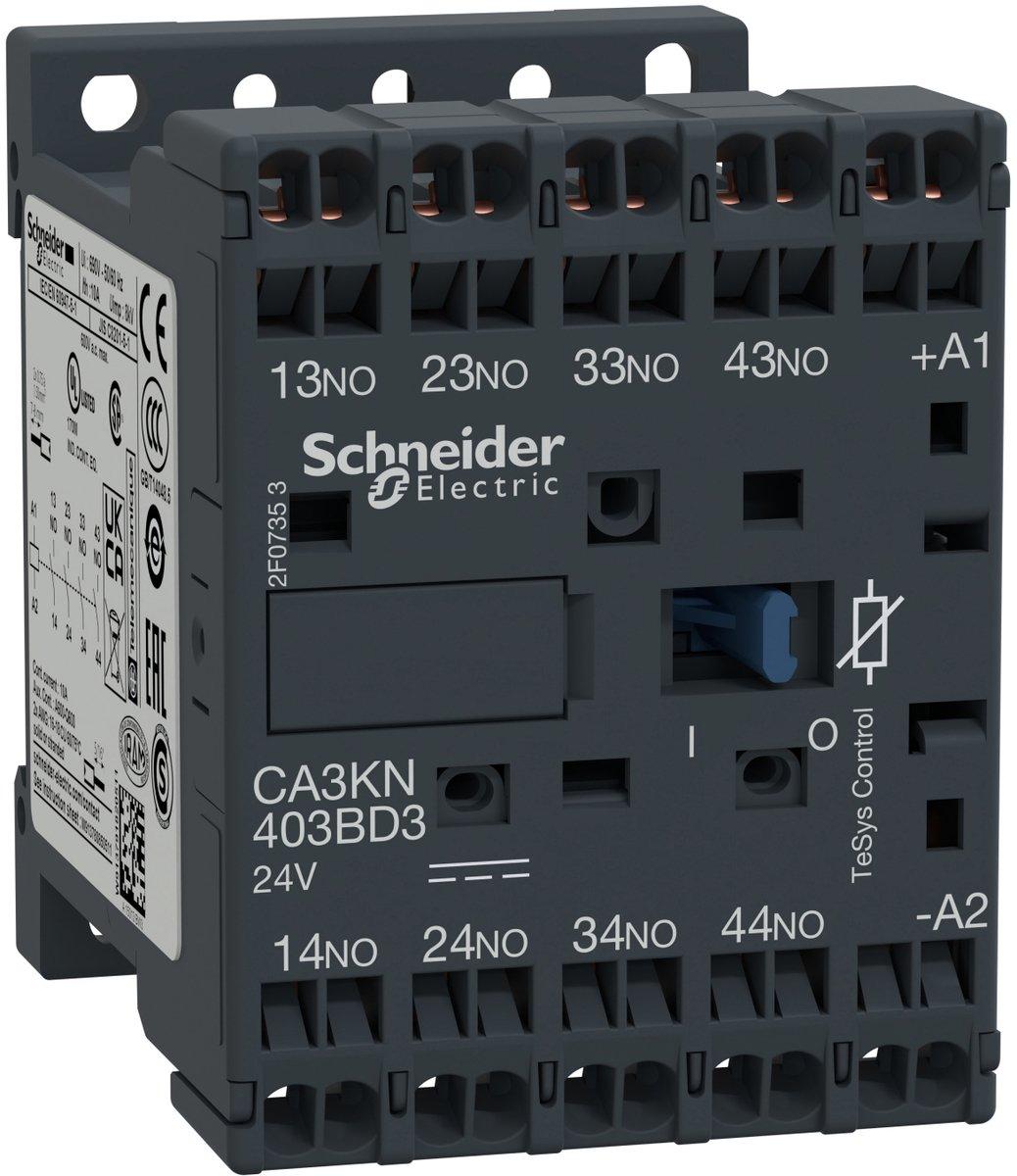 Hilfsschütz 4S 24V DC mit Diode