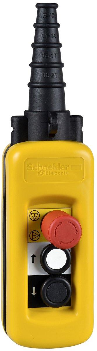 Hängetaster XAC-A - 2 Drucktaster 1 Not-Aus