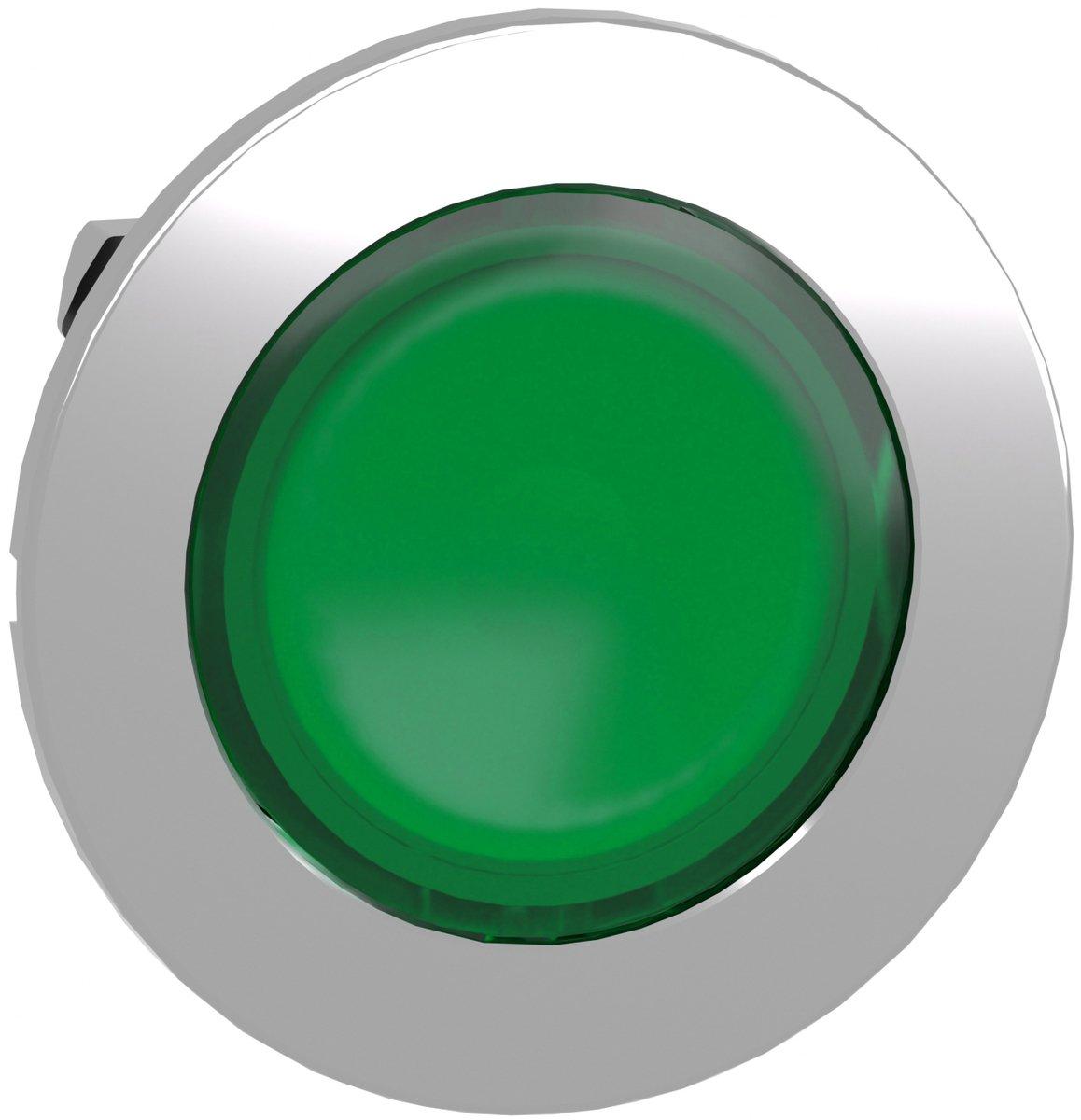 Leuchtdrucktaster Frontelement Harmony XB4F Metall grün 30mm für LED rastend