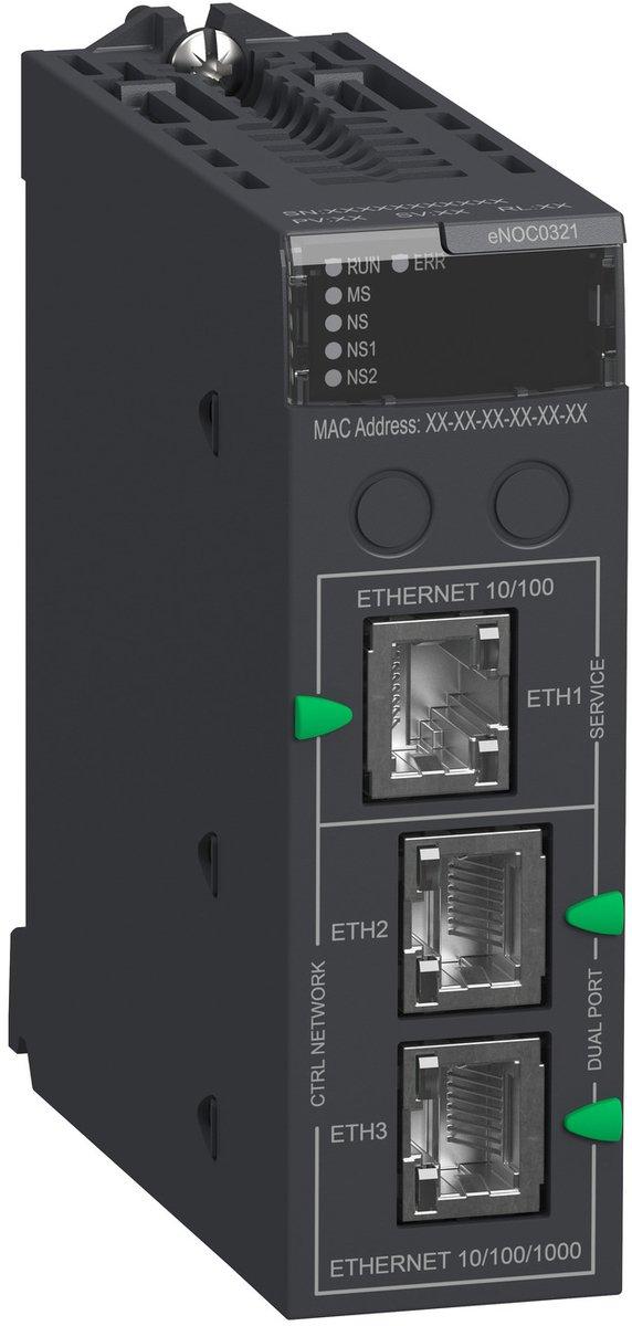 Ethernet-Modul M580 - 3 Subnetze - IP Weiterleitungsfunktion