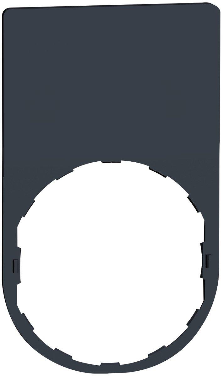 Schildträger 30x50mm ohne Schild unbeschriftet für Harmony 22mm