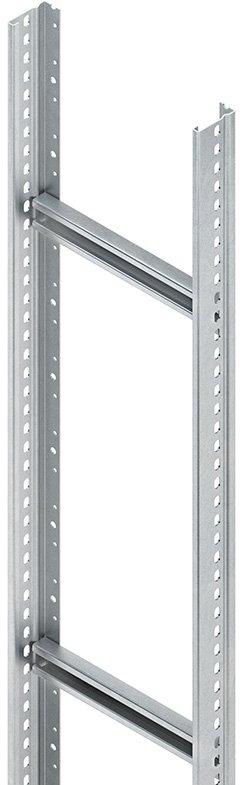 Steigetrasse 60x500x6000mm Sprossenabstand 600mm 1,75kN t=2 mm Stahl feuerverzi.