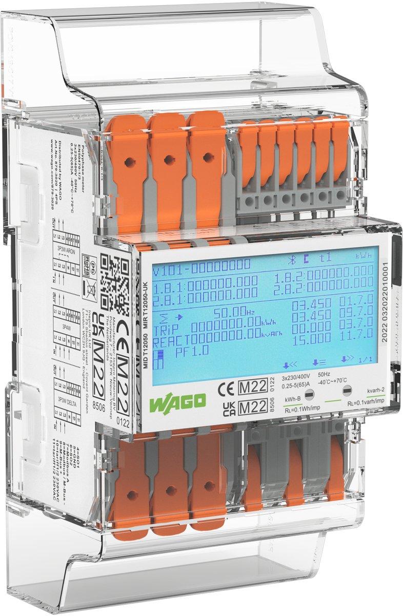 Energiezähler (MID) für Direktanschluss 65A 3x230/400V 50Hz Modbus und M-Bus