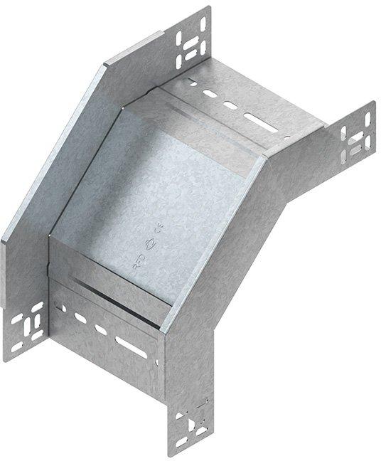 Fallstück für KR 60x500 mm mit ungelochten Seitenholmen Stahl inkl. Zubehör