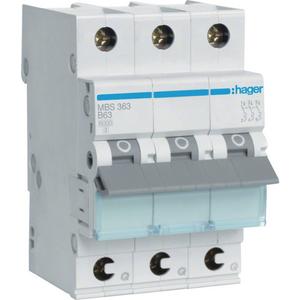 LS-Schalter 3P 6kA B-63A 3M QC