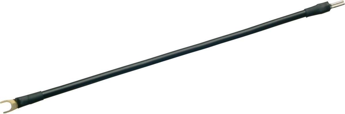 Kabelbrücke 250mm schwarz 10 mm² Gabel/Stift