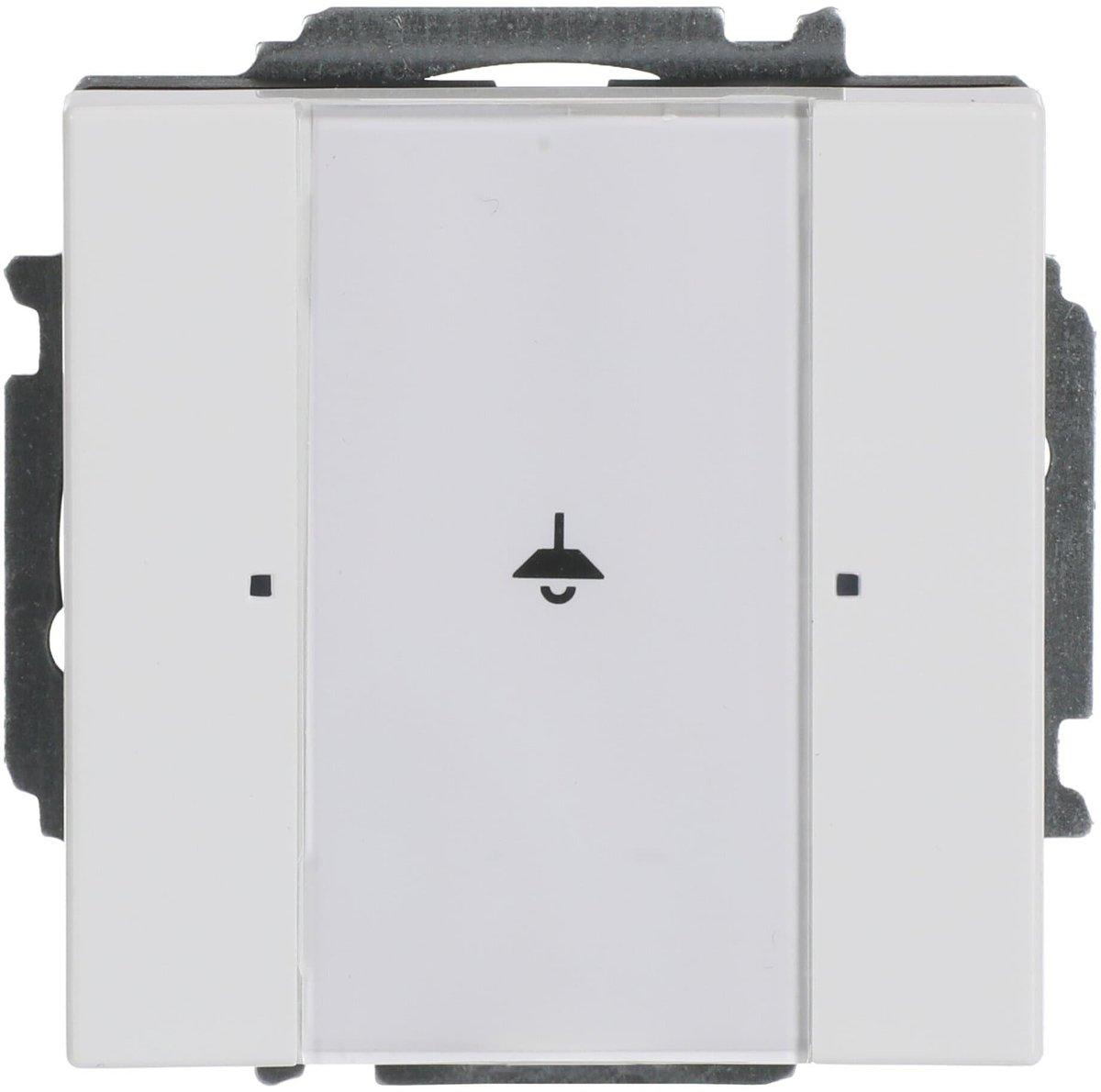 KNX Bedienelement 1-fach mit beiliegendem Busankoppler