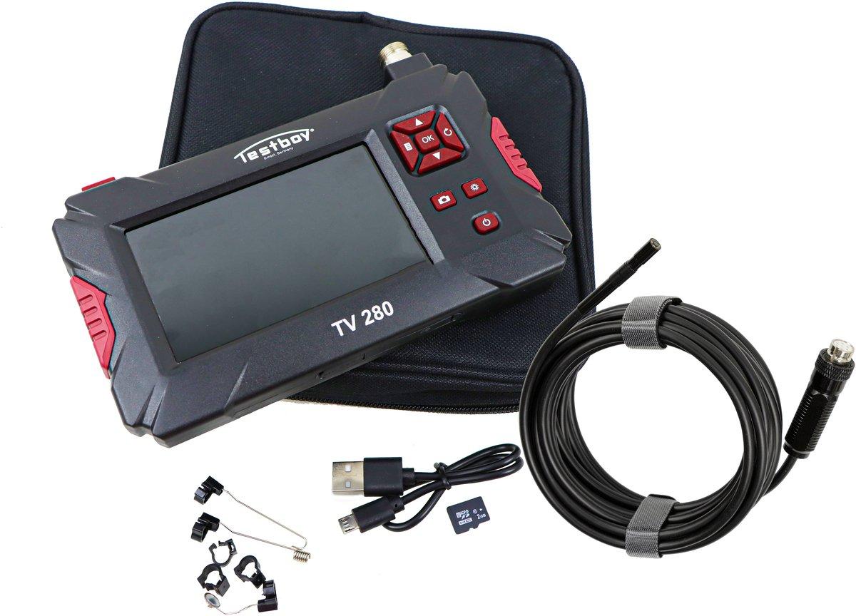 Mobile Endoskopie-Kamera mit LCD-Anzeige