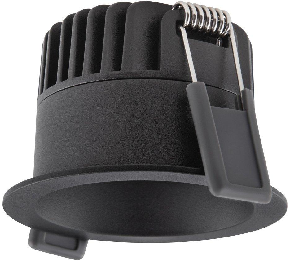 Einbaustrahler SPOT DARKLIGHT 8W 927 PS DIM IP44 schwarz