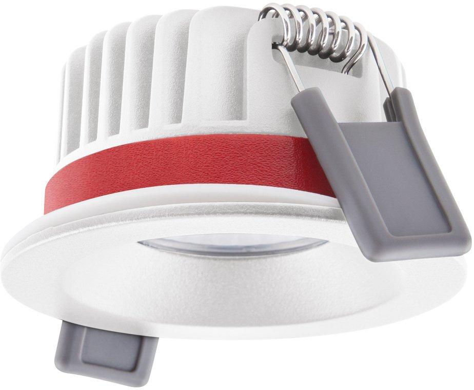 Einbaustrahler SPOT FIRE RATED 8W 927 PS DIM IP65 weiß