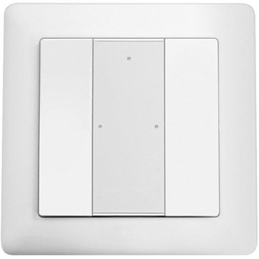 2-Fach Taster PUSH BUTTON x2 DALI-2 WH