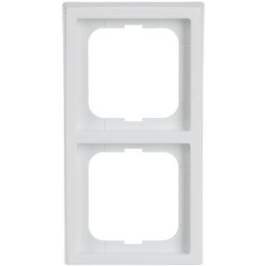 Abdeckrahmen 2-fach studioweiß - future linear