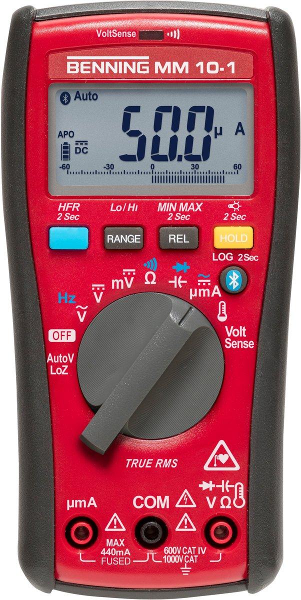 TRMS Digital-Multimeter 1000V AC/DC - 0.1 µA bis 400 mA AC/DC inkl. Zubehör