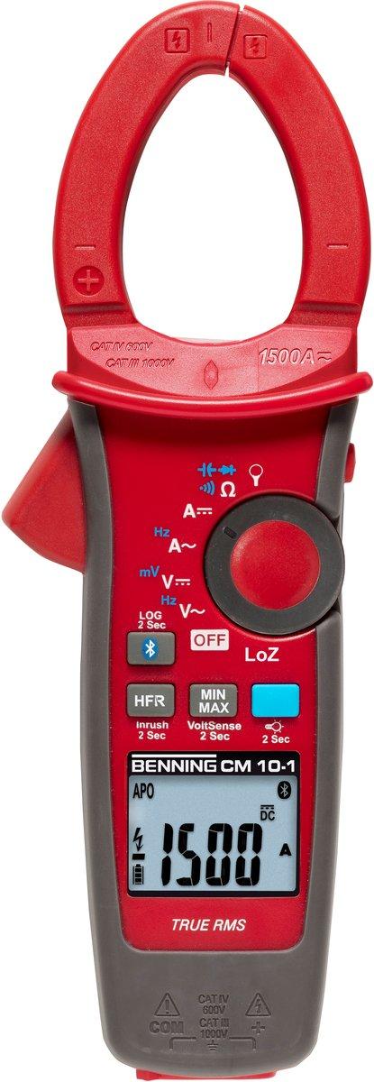 TRMS Stromzangen-Multimeter 1500 A AC/DC, 1000 V AC/DC