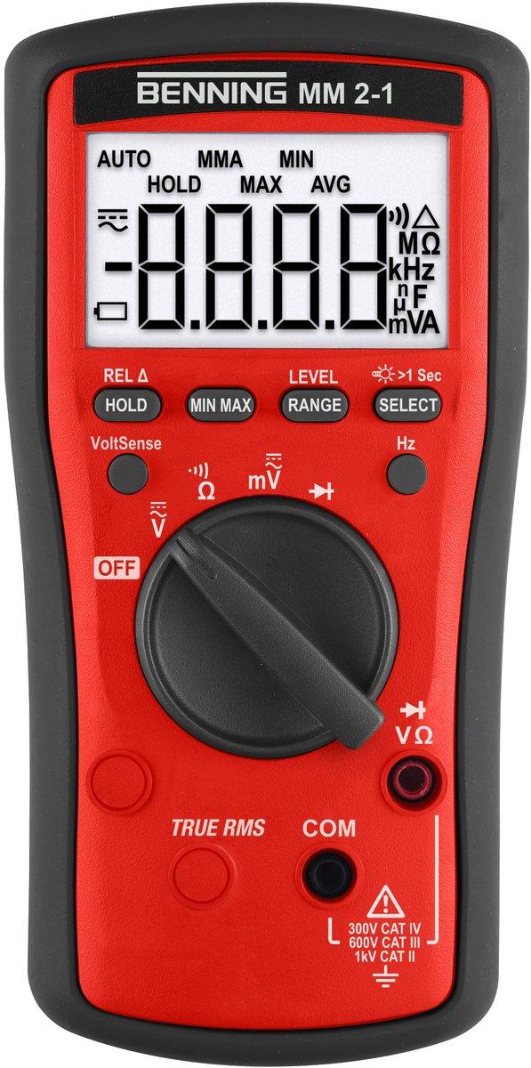 TRMS Digital-Multimeter 1000V AC/DC Widerstand - Frequenz inkl. Zubehör