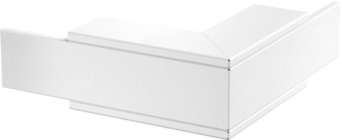 Außeneck mit Brandschutzgewebe 320x100x320 mm Stahl pulverbeschichtet reinweiß