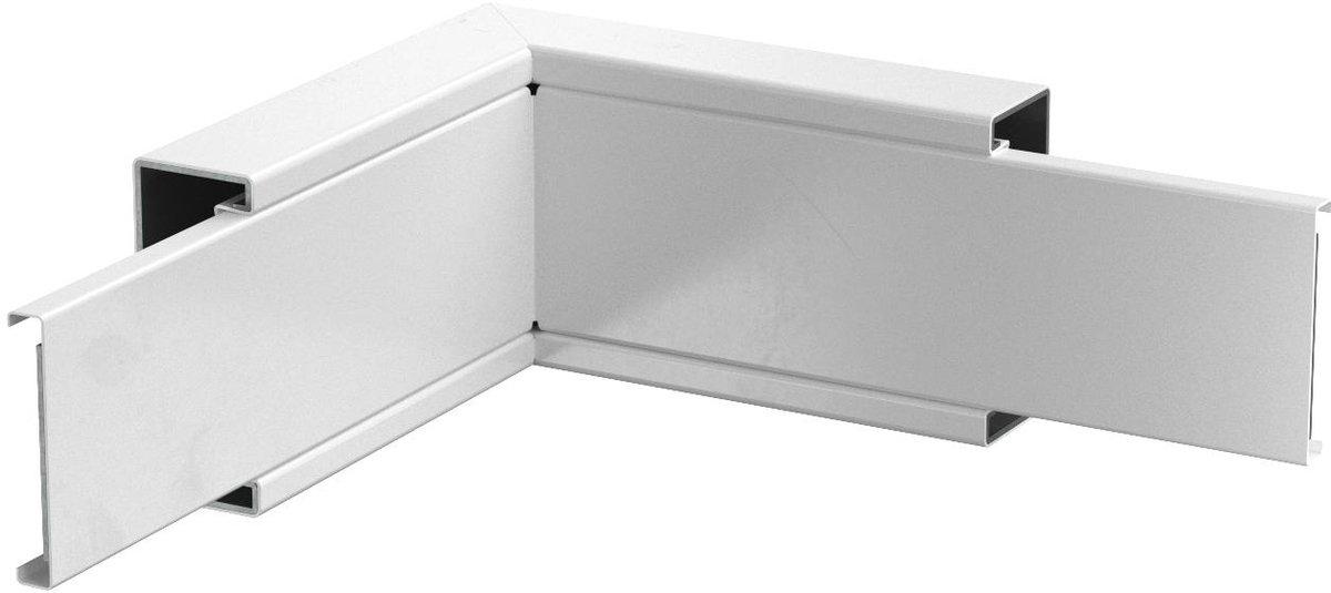Inneneck mit Brandschutzgewebe 290x100x290 mm Stahl pulverbeschichtet reinweiß