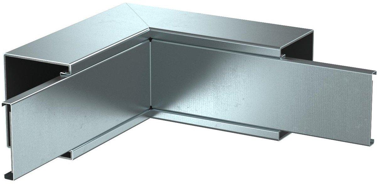 Inneneck mit Brandschutzgewebe 330x100x330 mm Stahl bandverzinkt