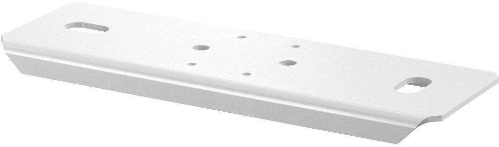 Auflager für abgehängte Montage 200x67x12 mm Stahl bandverzinkt reinweiß