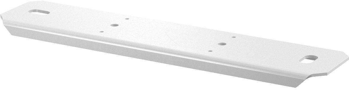 Auflager für abgehängte Montage 300x67x12 mm Stahl bandverzinkt reinweiß
