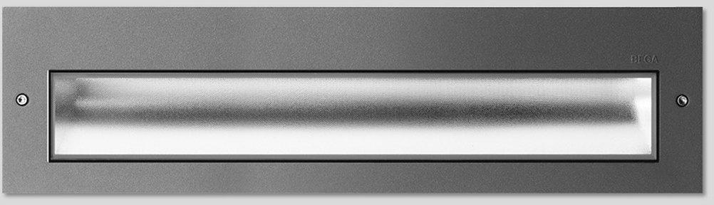 Wandeinbauleuchte für den Innen- und  Außenbereich Silber 4000 K
