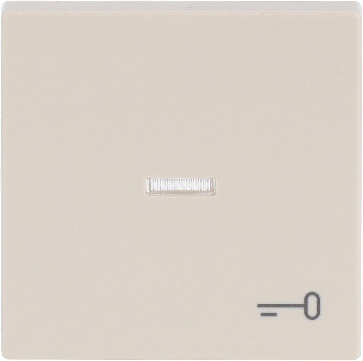 Wippe mit Aufdruck Schlüssel mit transparenter Kalotte elfenbeinw - Plattform 63