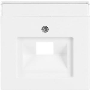 Zentralscheibe mit Beschriftungsfeld UAE/IAE 1-fach studioweiß - Plattform 63