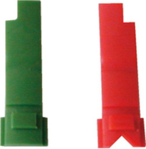 Kodierteilsatz (1 Satz = 1 rot & 1 Grün)