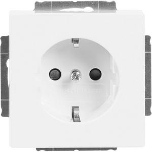 SCHUKO Steckdosen-Einsatz Safety+ studioweiß - Plattform 63