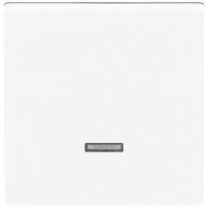 Bedienelement 1-fach für Schalter/Dimmer studioweiß - Plattform 63