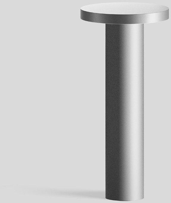 Garten- und Wegeleuchte Silber 4000 K