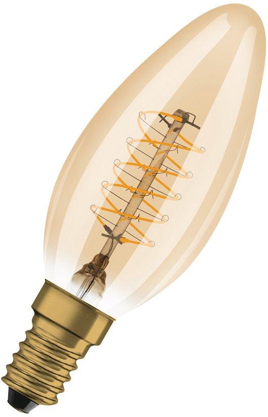 LED Kerzenlampe Vintage 1906 LED dimmbar 25 3,4W 2200 K E14