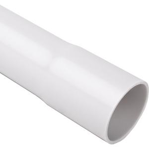 PVC Stangenrohr DM 20 hellgrau flammwidrig leichte Druckbeanspruchung