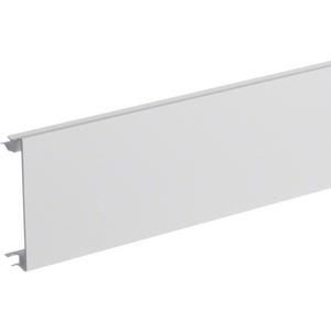 Brüstungskanaloberteil tehalit.BRP 80mm PVC verkehrsweiß