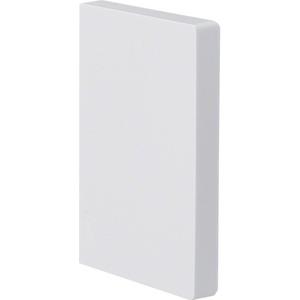 Endstück für Brüstungskanal BRP/BRHP/BRAP 65x100 mm halogenfrei in verkehrsweiß