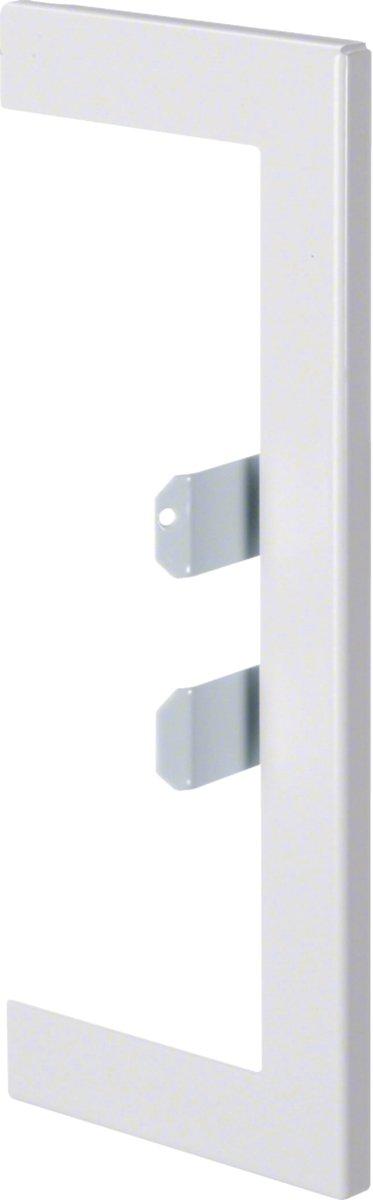 Wandanschlussblende für BRP/BRAP/BRHP 65x170 mm aus Stahlblech in verkehrsweiß