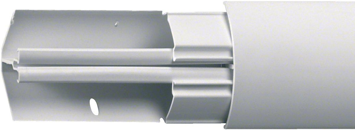 Eckkanal 40040 L= 2,5 m verkehrsweiß