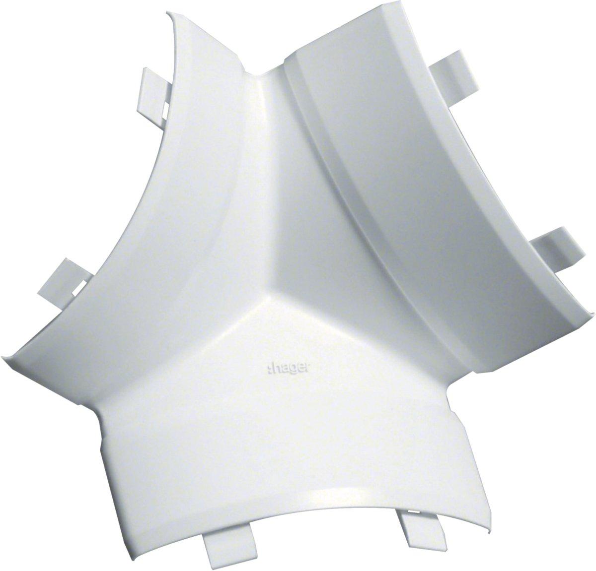 T-Stück zu Eckkanal EK 40x40 mm weiß