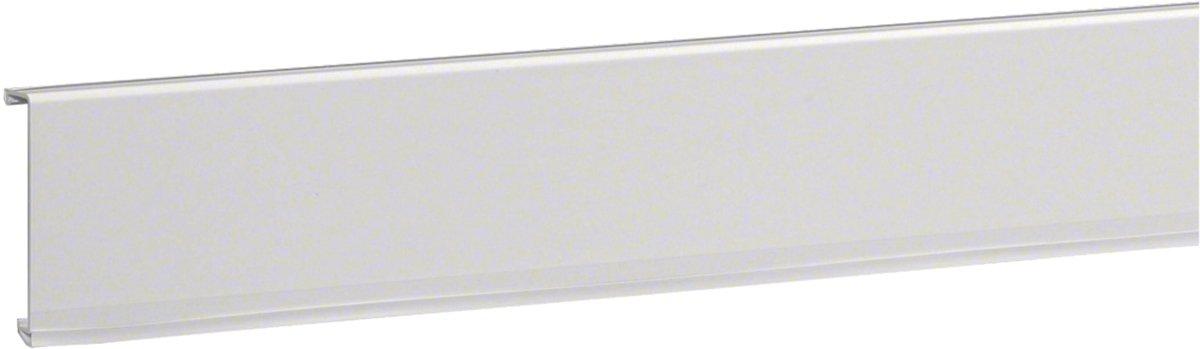 Sockelleistenkanal-Oberteil mit Weichlippe PVC zu SL 20x80 mm verkehrsweiß