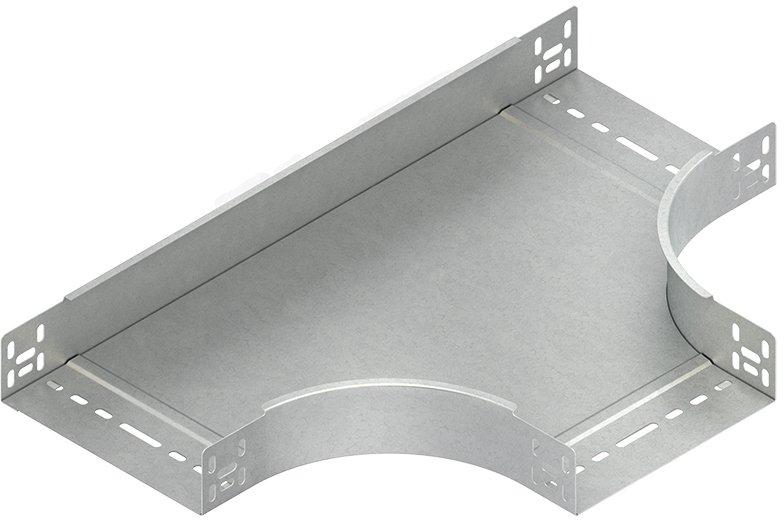 T-Stück für KR 60x202 mm mit ungelochten Seitenholmen Stahl inkl. Zubehör