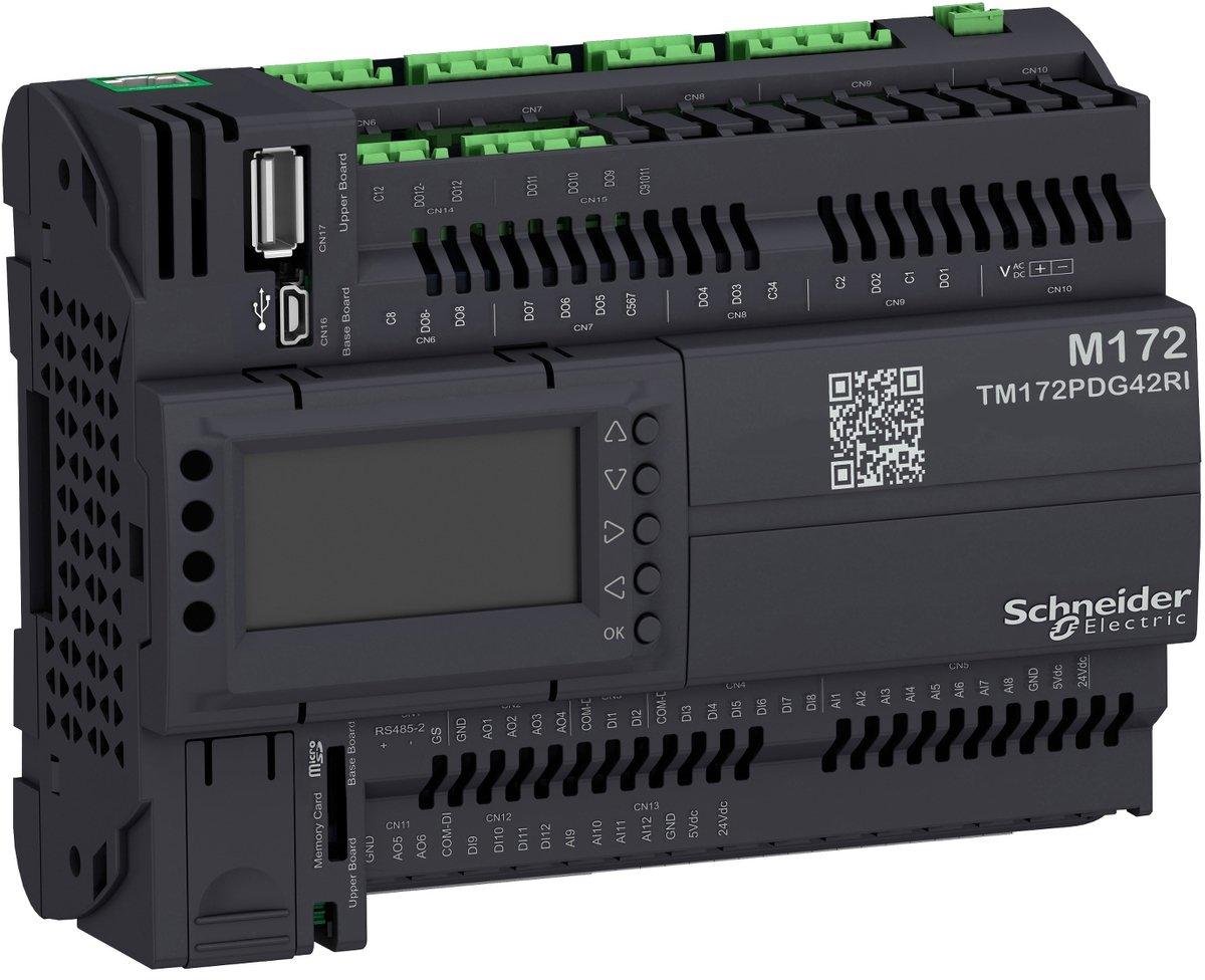 SPS-Steuerung Modicon M172 Performance Display 42 E/A Ethernet Modbus BACnet
