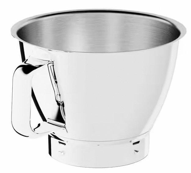 Küchenmaschine Edelstahlschüssel mit Griff 5 L KAB50.000SS
