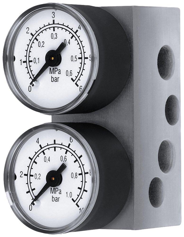 Manomaterblock für elektr.-pneum. Stellungsregler SIPART PS2 - einfach wirkend