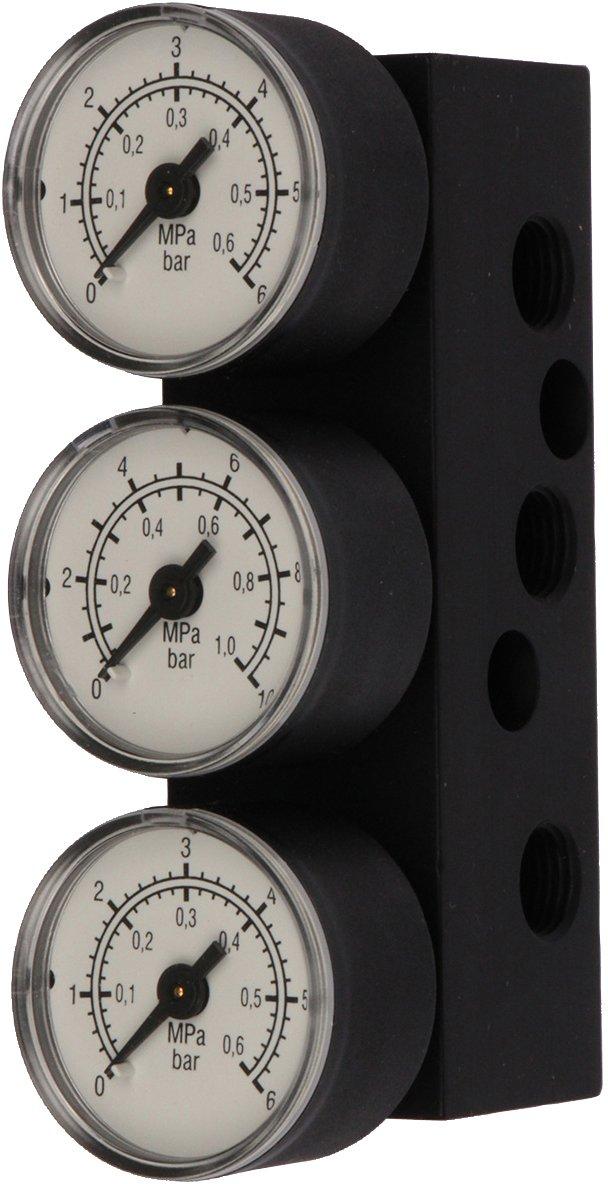 Manomaterblock für elektr.-pneum. Stellungsregler SIPART PS2 - doppelt wirkend