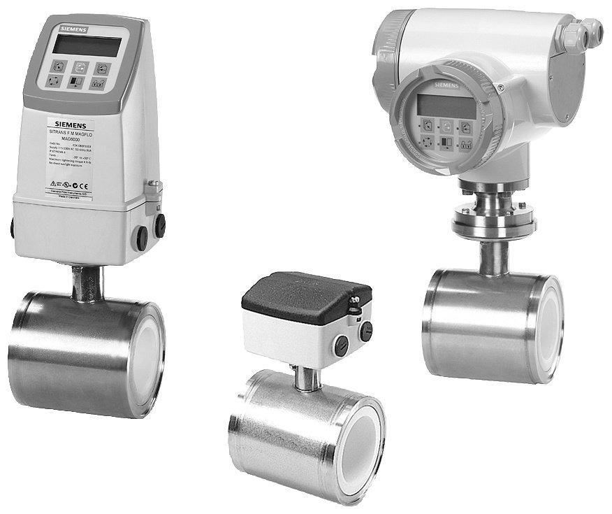Magnetisch-induktiver Durchflusssensor Sandwichbauweise Nennweite DN 2 - DN 100